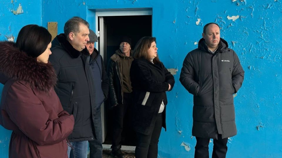 Встреча с трудовым коллективом в пгт Владимировка Встреча с трудовым коллективом в пгт Владимировка