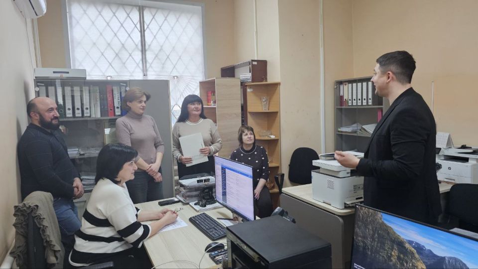 Рабочая встреча с коллективом Межрайонной ИФНС №5 по Донецкой Народной Республике Рабочая встреча с коллективом Межрайонной ИФНС №5 по Донецкой Народной Республике