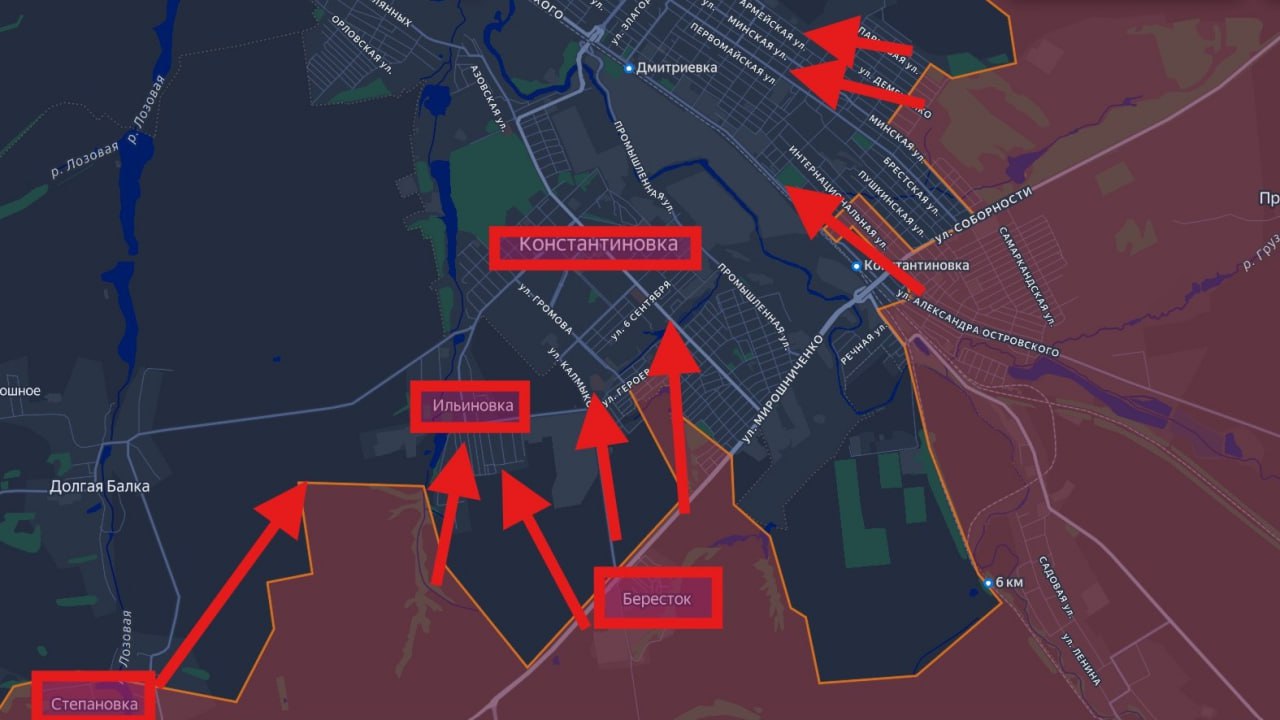 #Сводка о ходе освобождения оккупированной части ДНР на утро 05 марта #Сводка о ходе освобождения оккупированной части ДНР на утро 05 марта