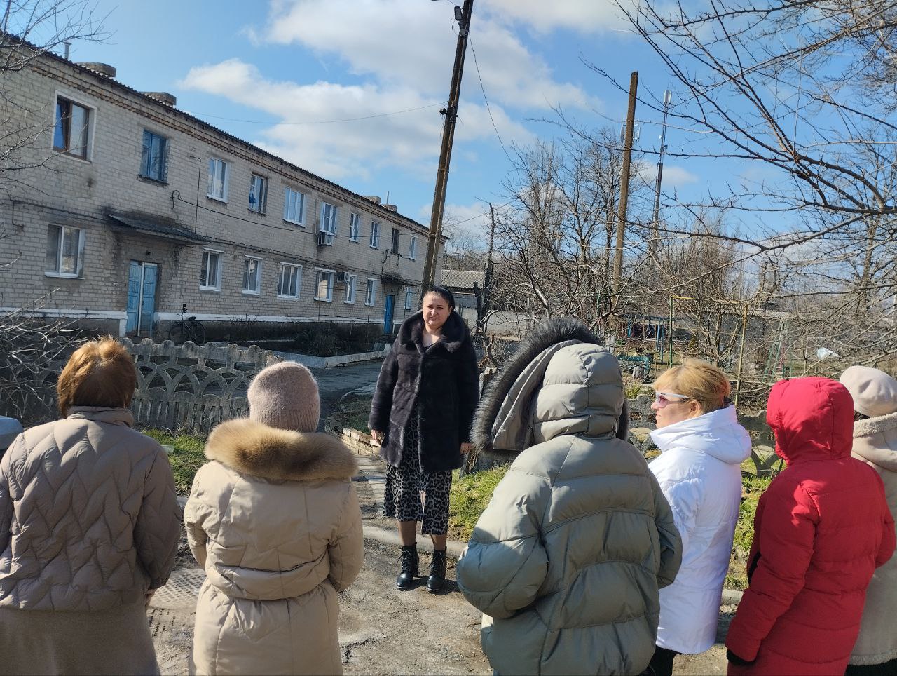 Сегодня состоялась встреча депутата Тельмановского муниципального совета Марии Вагнер с жителями пгт
