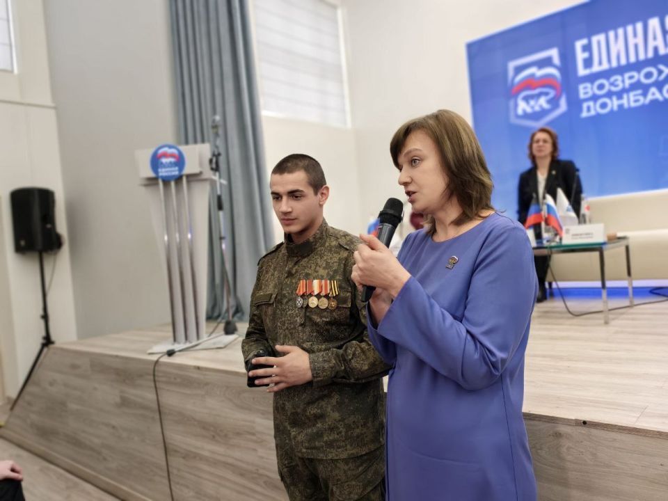 Главными результатами сессии «Дети Донбасса» республиканского форума «Единой России» стали предложения о строительстве республиканской детской больницы и обеспечение возможности для приема в детские сады ДНР с 6-месячного... Главными результатами сессии «Дети Донбасса» республиканского форума «Единой России» стали предложения о строительстве республиканской детской больницы и обеспечение возможности для приема в детские сады ДНР с 6-месячного...