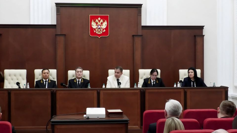 Начальник Управления Судебного департамента в ДНР отчиталась перед судейским сообществом ДНР о работе Управления в 2025 году