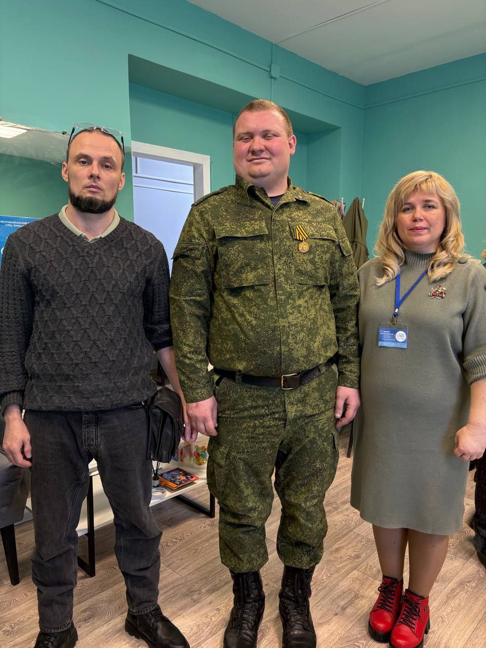 В кругу СВОих: тёплая встреча в Шахтёрске В кругу СВОих: тёплая встреча в Шахтёрске