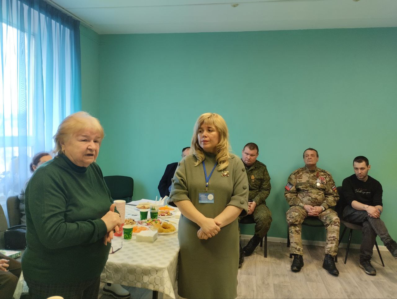 В кругу СВОих: тёплая встреча в Шахтёрске В кругу СВОих: тёплая встреча в Шахтёрске