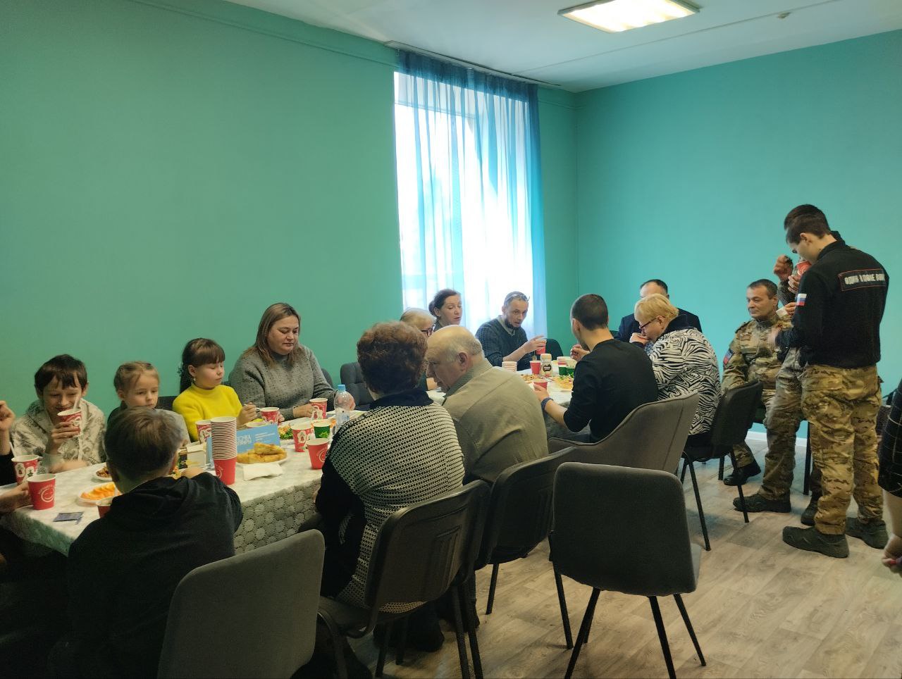 В кругу СВОих: тёплая встреча в Шахтёрске В кругу СВОих: тёплая встреча в Шахтёрске