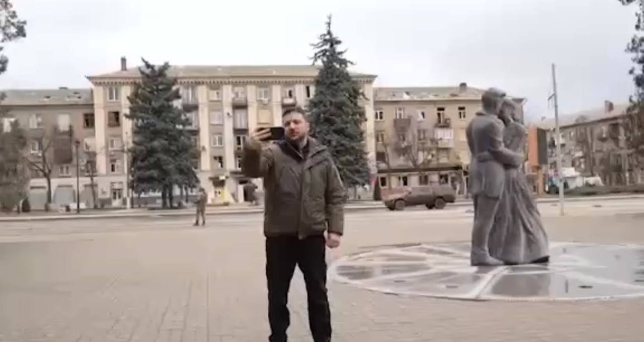 Зеленский заявил, что посетил Славянск, Краматорск и Дружковку