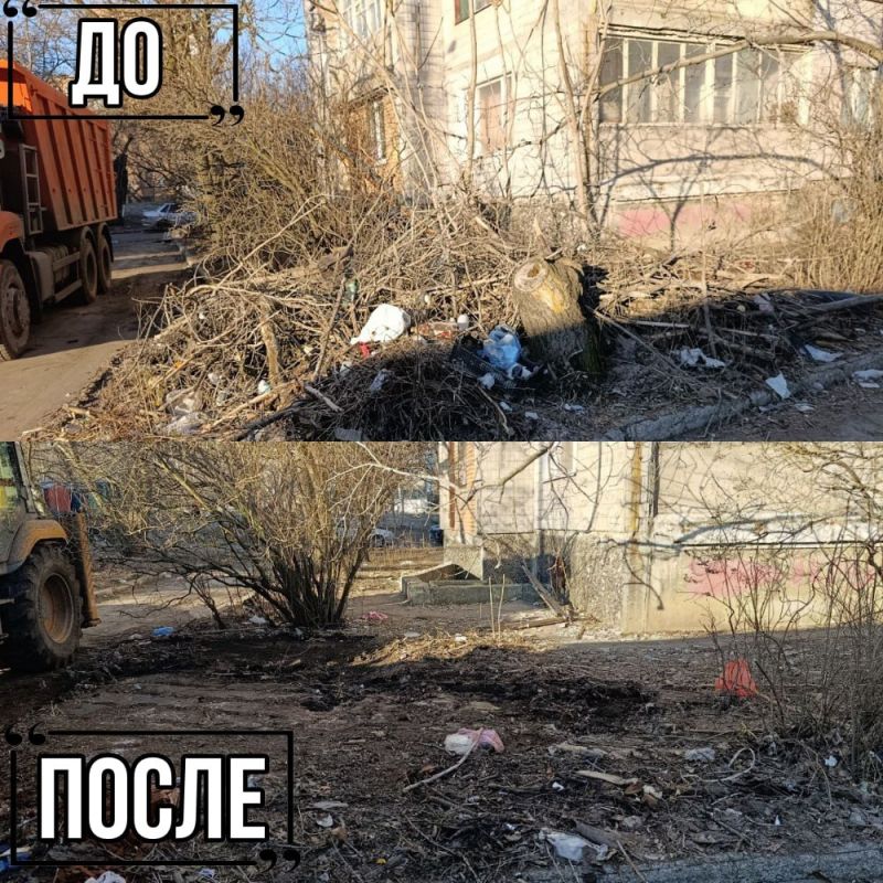 Иван Адамец: ГУП ДНР «Донснабкомплект» продолжает наводить порядок в городе Иван Адамец: ГУП ДНР «Донснабкомплект» продолжает наводить порядок в городе