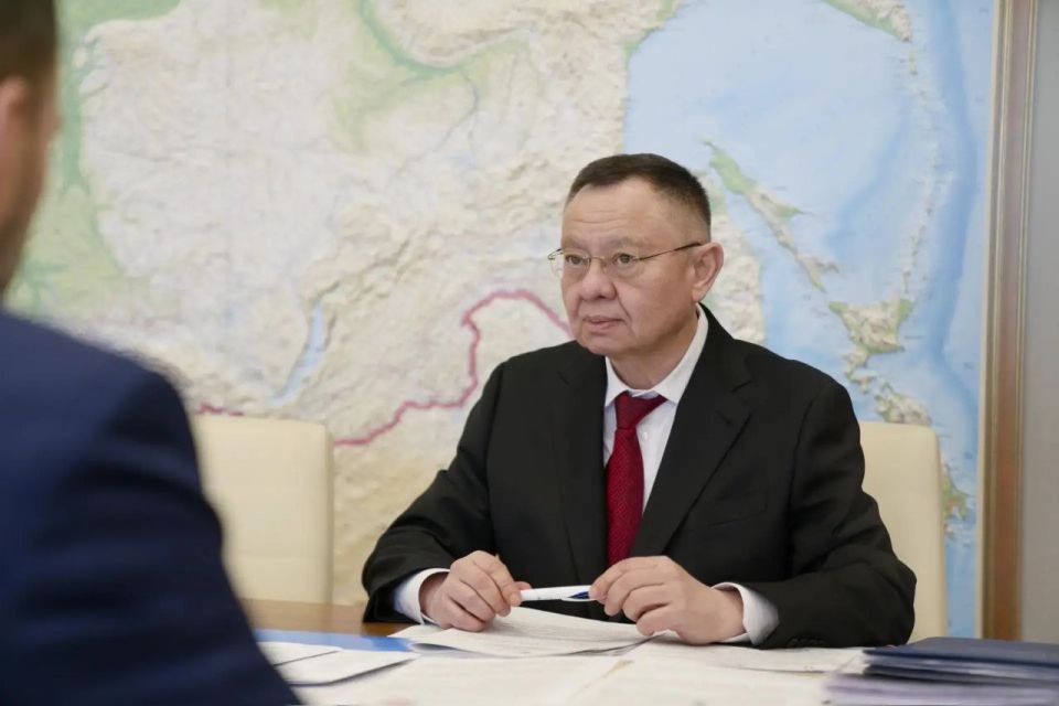 Глава Минстроя России Ирек Файзуллин провел рабочую встречу с Главой Донецкой Народной Республики Денисом Пушилиным Глава Минстроя России Ирек Файзуллин провел рабочую встречу с Главой Донецкой Народной Республики Денисом Пушилиным