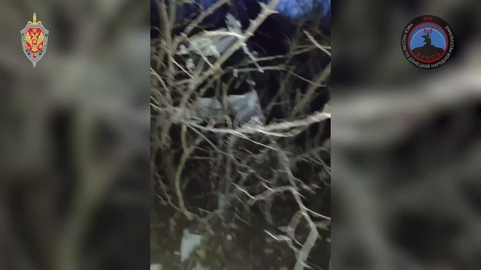 Кадры работы подразделений "Купол Донбасса" и "Горыныч" на окраине Донецка этой ночью