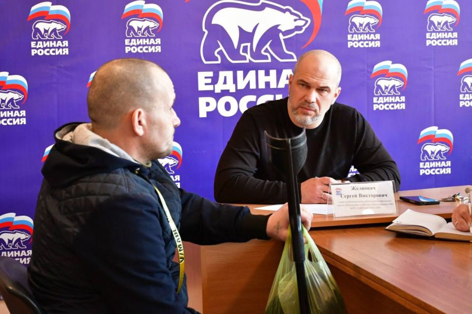 Сергей Желновач: Провел очередной прием граждан по личным вопросам Сергей Желновач: Провел очередной прием граждан по личным вопросам