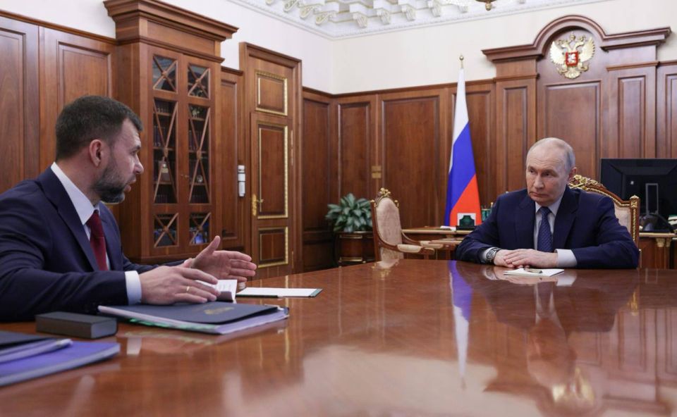 Ситуация с водоснабжением, масштабное восстановление и освобождение Республики: Пушилин доложил Путину о развитии ДНР Ситуация с водоснабжением, масштабное восстановление и освобождение Республики: Пушилин доложил Путину о развитии ДНР