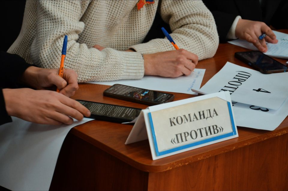 В Торезе прошёл муниципальный этап «Лиги Ораторов» В Торезе прошёл муниципальный этап «Лиги Ораторов»