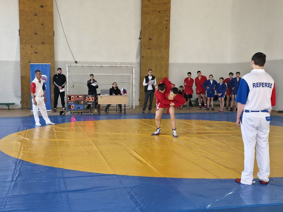 12 марта 2026 года в рамках партийного проекта «Выбор сильных» в МБУ ДО «СШ № 2 г.о. Торез» прошел Региональный этап Всероссийских соревнований по самбо среди команд общеобразовательных организаций Донецкой Народной... 12 марта 2026 года в рамках партийного проекта «Выбор сильных» в МБУ ДО «СШ № 2 г.о. Торез» прошел Региональный этап Всероссийских соревнований по самбо среди команд общеобразовательных организаций Донецкой Народной...