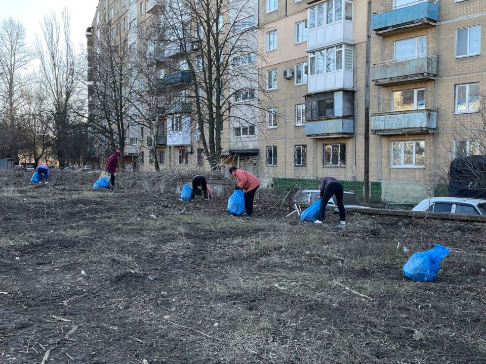 Михаил Меренков: Субботник в Буденновском районе! Михаил Меренков: Субботник в Буденновском районе!