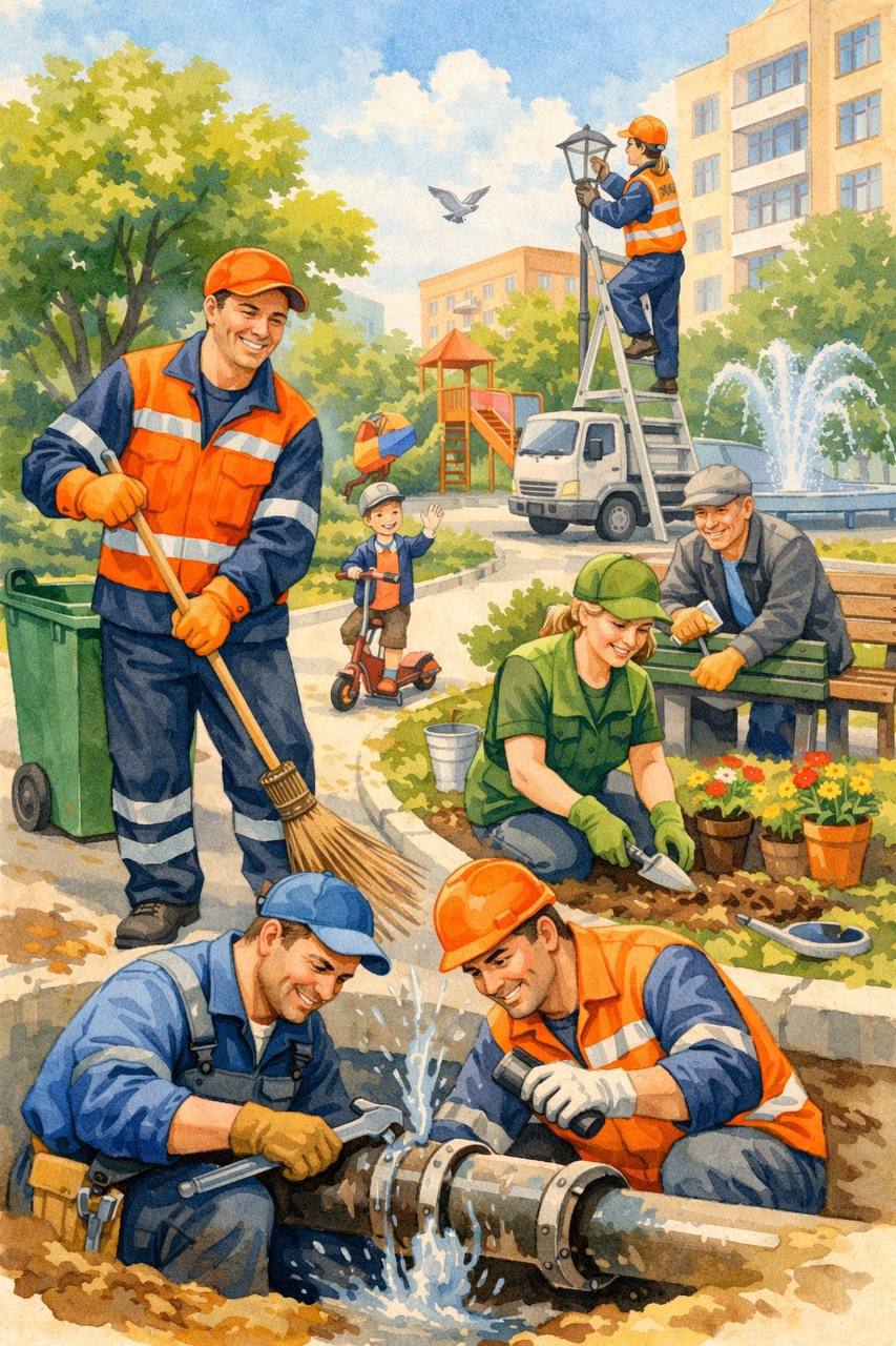 Дорогие работники жилищно-коммунального хозяйства!