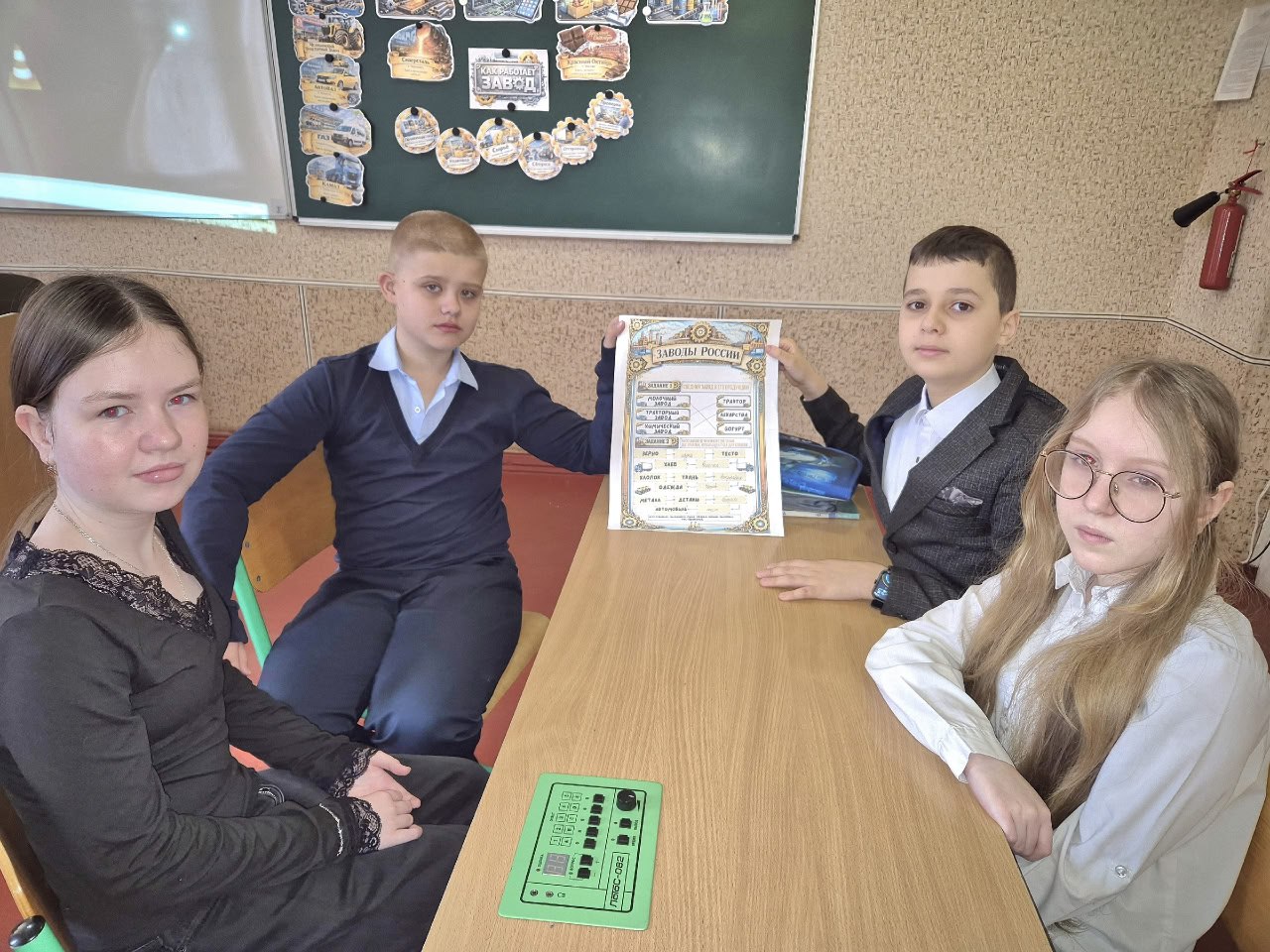 Школьники Ждановки погрузились в мир промышленных гигантов России Школьники Ждановки погрузились в мир промышленных гигантов России