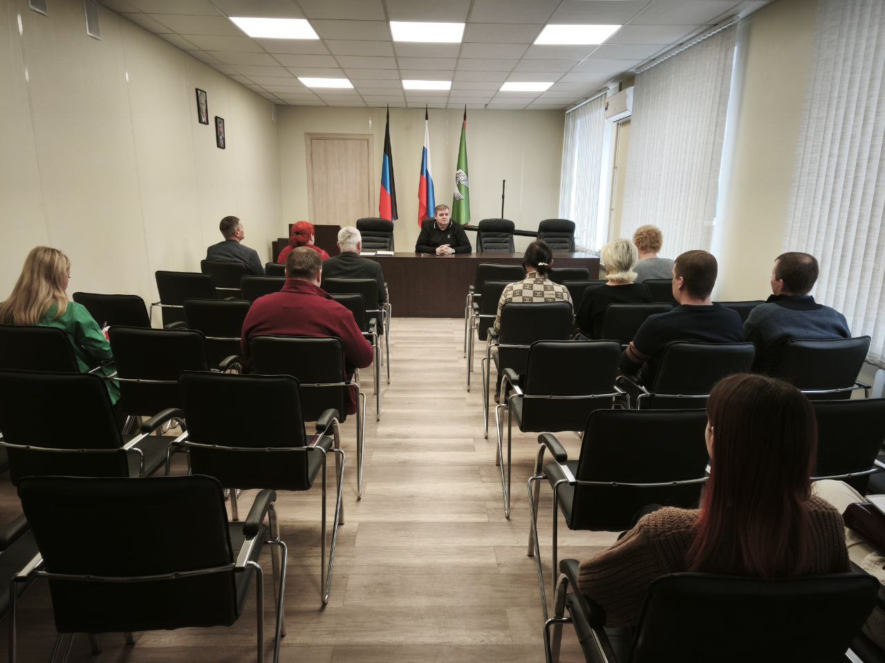 Иван Приходько: Состоялась встреча руководства администрации городского округа Горловка с трудовым коллективом Иван Приходько: Состоялась встреча руководства администрации городского округа Горловка с трудовым коллективом