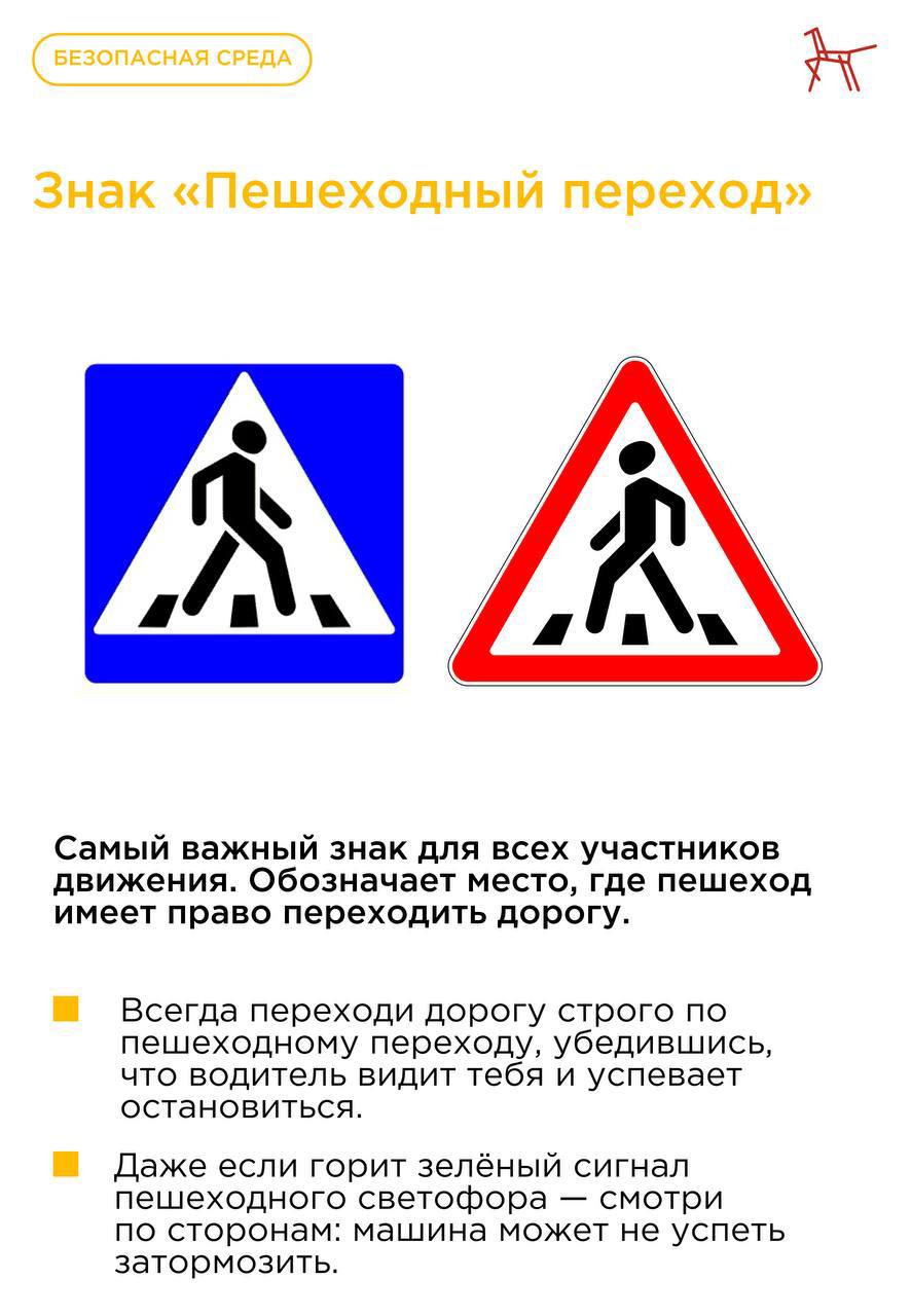 Знаки, которые должен знать каждый пешеход Знаки, которые должен знать каждый пешеход