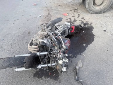 В больнице скончался 20-летний водитель мотоцикла после жесткой аварии в Донецке
