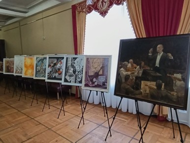Открытие выставки творческих работ «Сергей Прокофьев: стихия искусства»