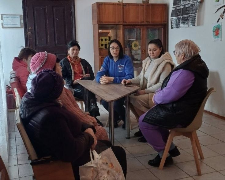 Сегодня прошла встреча с жителями Новоселовки Второй