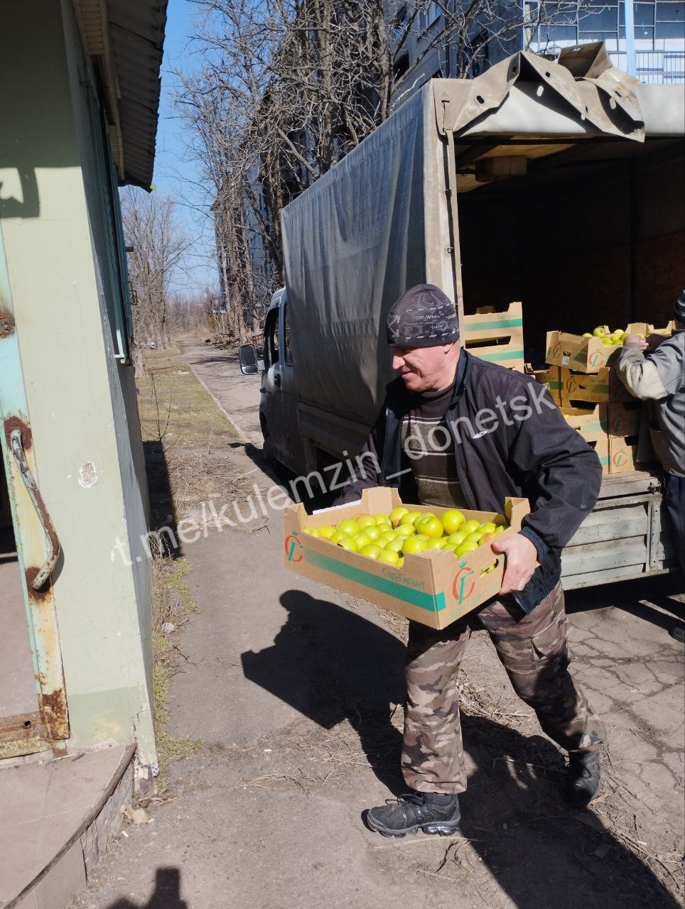Алексей Кулемзин: Продолжаем помогать жителям г. Красногоровка