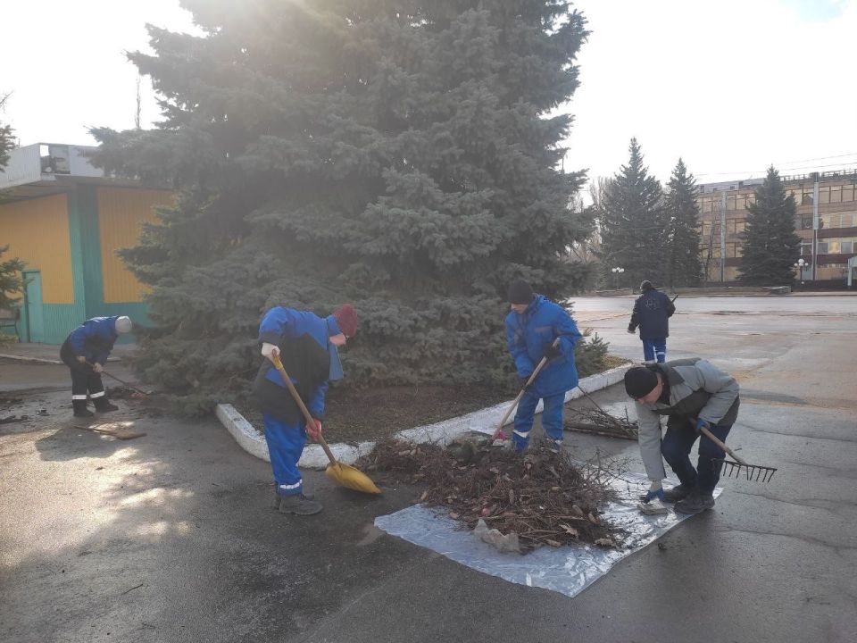 Итоги субботника на территории Горловки Итоги субботника на территории Горловки