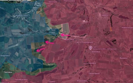 ВС РФ продвигаются на Славянском направлении