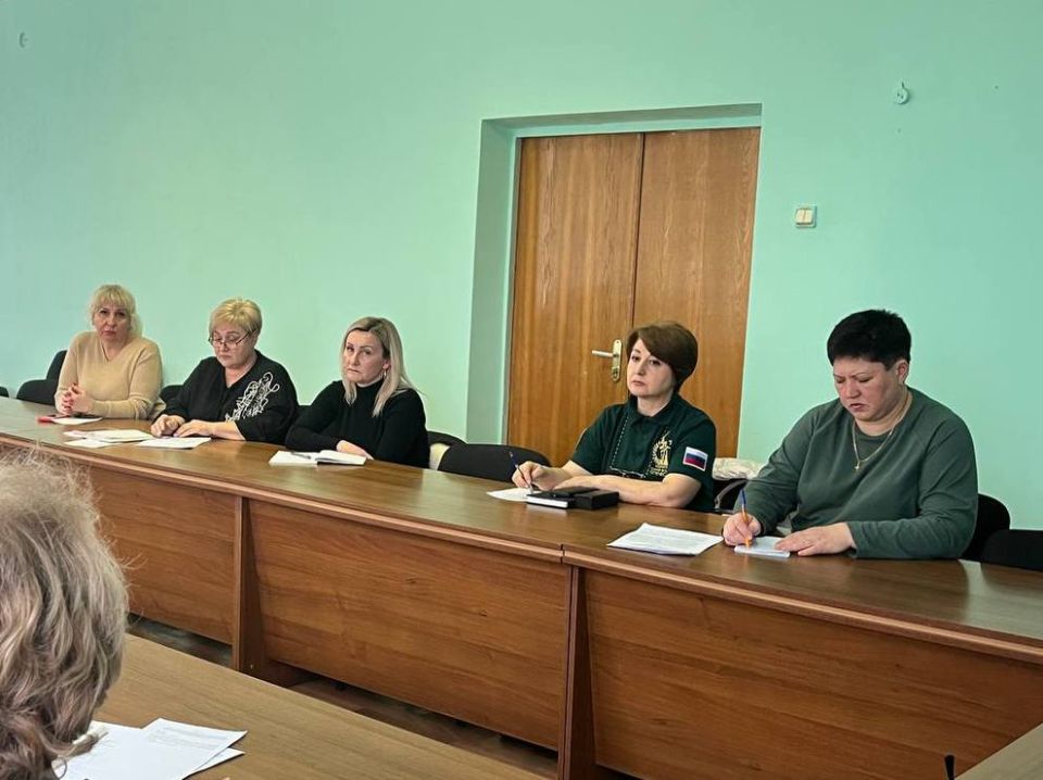 Заседание Межведомственной комиссии в Новоазовском муниципальном округе Заседание Межведомственной комиссии в Новоазовском муниципальном округе