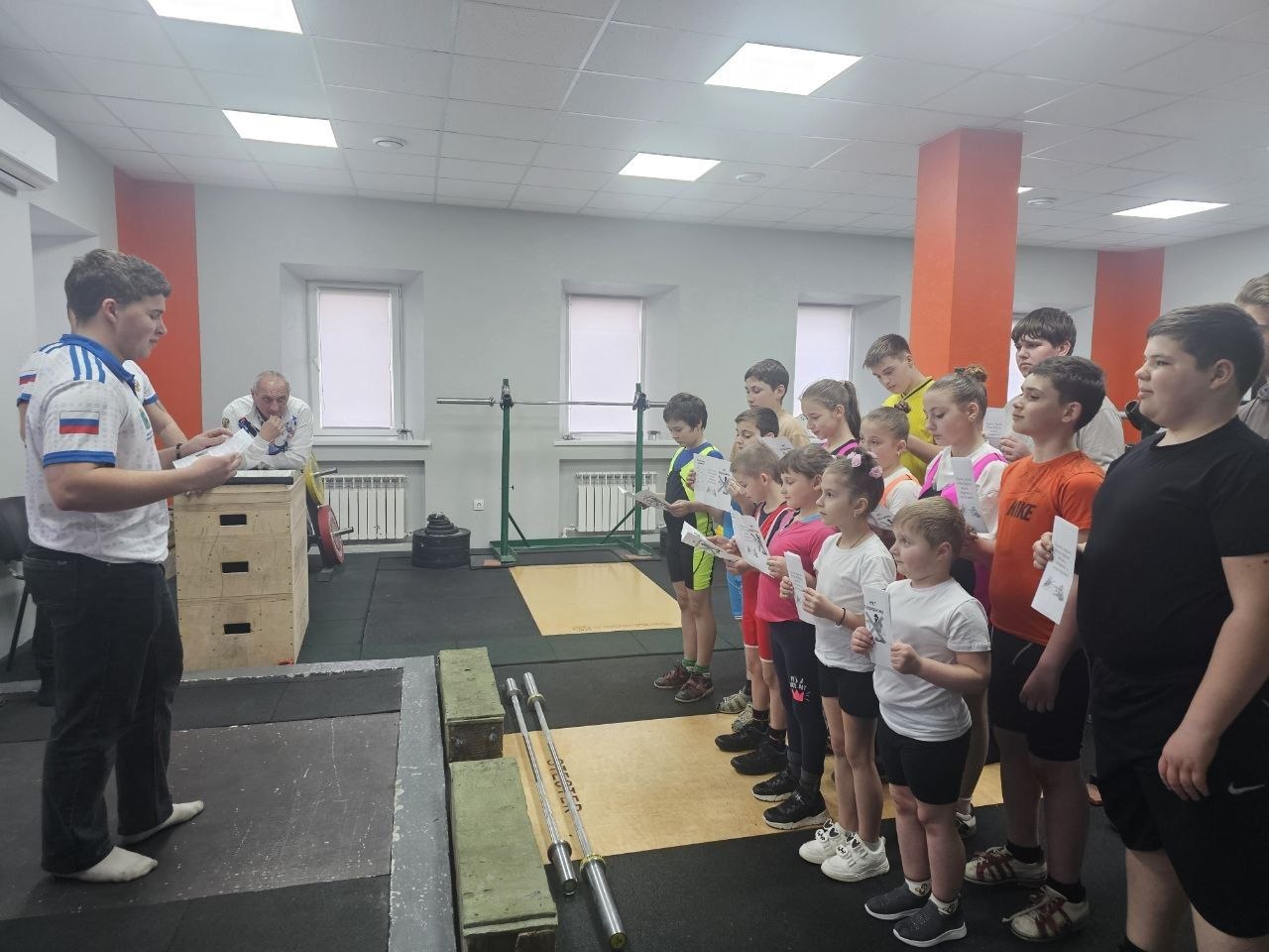 Беседа о противодействии терроризму с юными тяжелоатлетами» Беседа о противодействии терроризму с юными тяжелоатлетами»