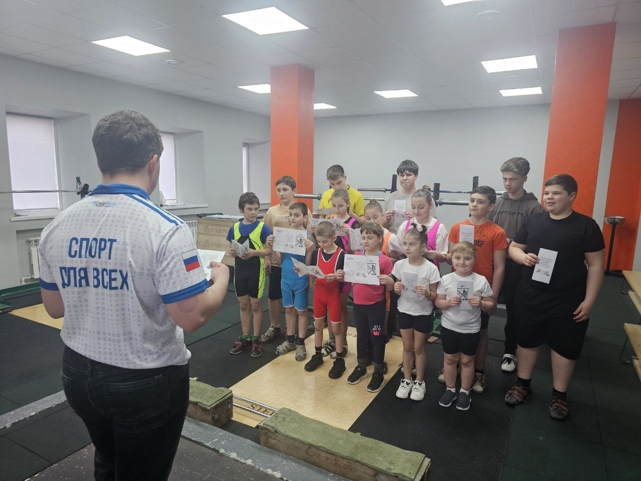 Беседа о противодействии терроризму с юными тяжелоатлетами» Беседа о противодействии терроризму с юными тяжелоатлетами»