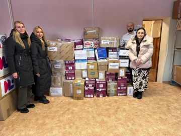 Для жителей Волновахи собрали более 50 коробок гуманитарной помощи