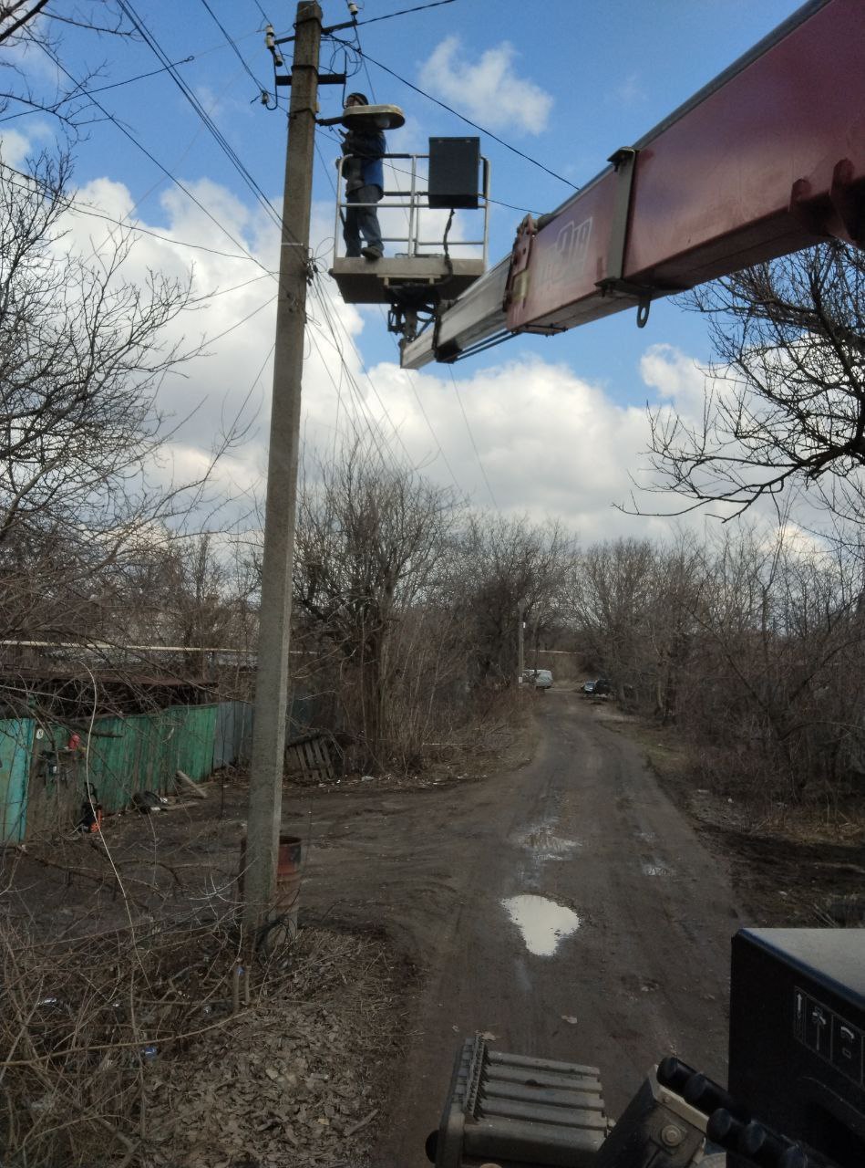 Александр Пеняев: Продолжаем восстанавливать наружное освещение в округе Александр Пеняев: Продолжаем восстанавливать наружное освещение в округе