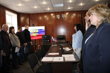 В администрации Краснолиманского муниципального округа состоялось 52-е заседание муниципального совета