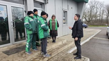 Встреча на Тельмановской АЗС ГП «РТК»