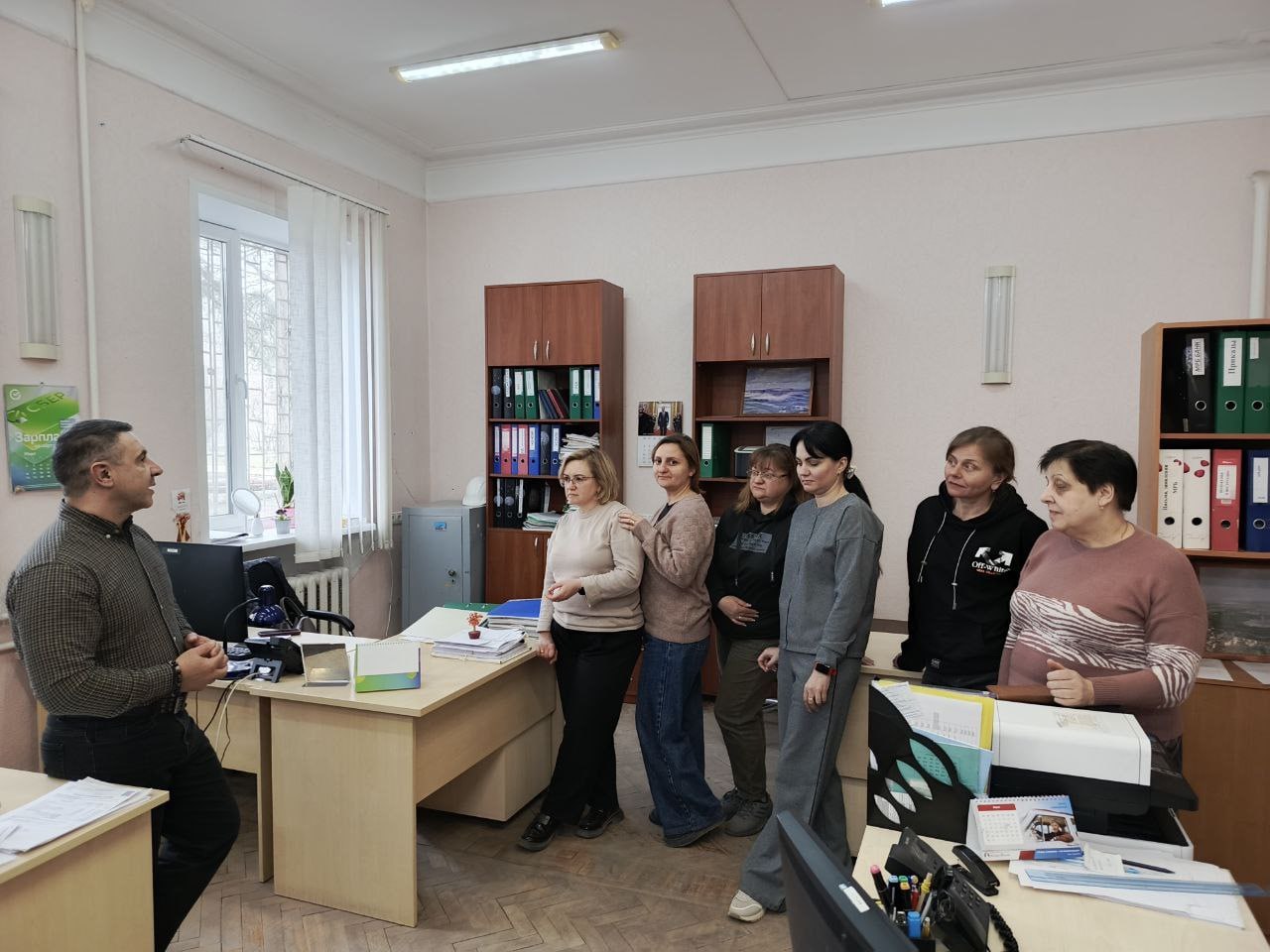 Виталий Хохлов - лидер общественного мнения встретился с трудовым коллективом Комсомольского территориального управления!