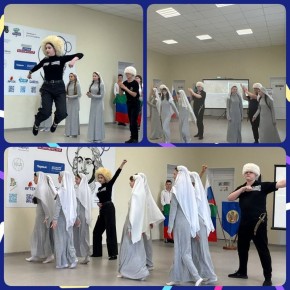 Сегодня в ГБОУ «Мироновская школа №9 г. о. Дебальцево» прошел яркий фестиваль танца, посвященный Году единства народов России