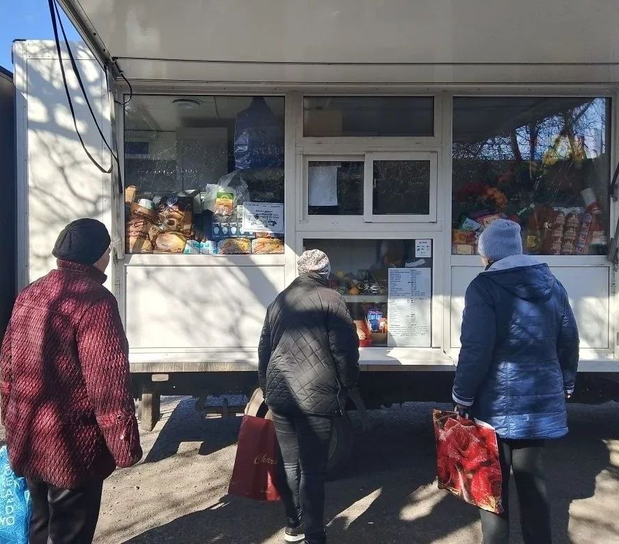 С 25 по 27 марта 2026 года осуществлена выездная торговля с использованием автомагазинов в населенных пунктах городских округов Донецк, Горловка, Мариуполь, на территории г. Авдеевка, также Волновахского, Володарского...