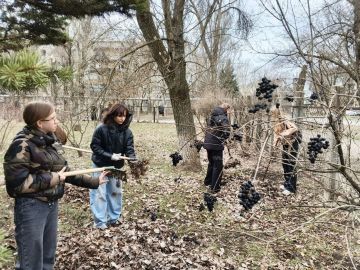Молодежь Ждановки присоединилась к акции «Чистый четверг»
