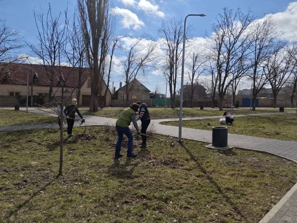 Сегодня в округе прошли масштабные субботники Сегодня в округе прошли масштабные субботники