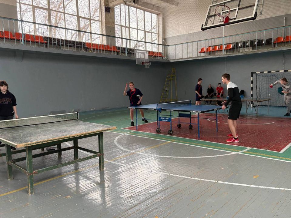 26 марта в СК «Трубник» состоялся командный турнир по настольному теннису среди учреждений среднего профессионального образования г.о. Харцызск 26 марта в СК «Трубник» состоялся командный турнир по настольному теннису среди учреждений среднего профессионального образования г.о. Харцызск