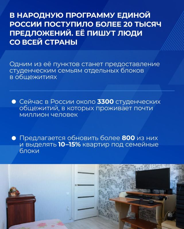 Народная программа формируется вместе с людьми — со всей страны поступают тысячи предложений о том, что важно изменить уже сейчас Народная программа формируется вместе с людьми — со всей страны поступают тысячи предложений о том, что важно изменить уже сейчас