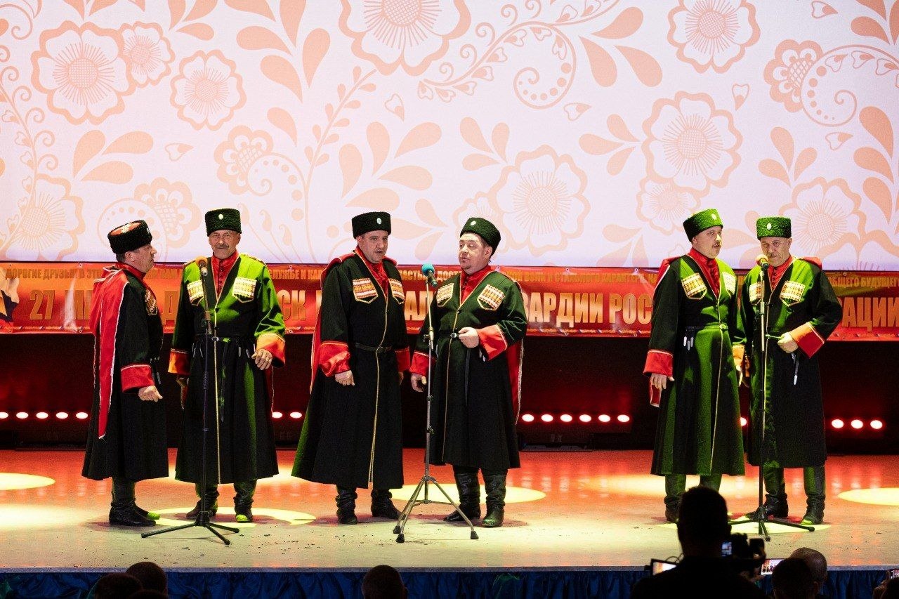 28 марта в МБУ «Клуб «Прогресс» г.о. Торез» прошло торжественное мероприятие, посвященное 10-летию основания войск Росгвардии, на котором чествовали казачий батальон «Таврида» 28 марта в МБУ «Клуб «Прогресс» г.о. Торез» прошло торжественное мероприятие, посвященное 10-летию основания войск Росгвардии, на котором чествовали казачий батальон «Таврида»