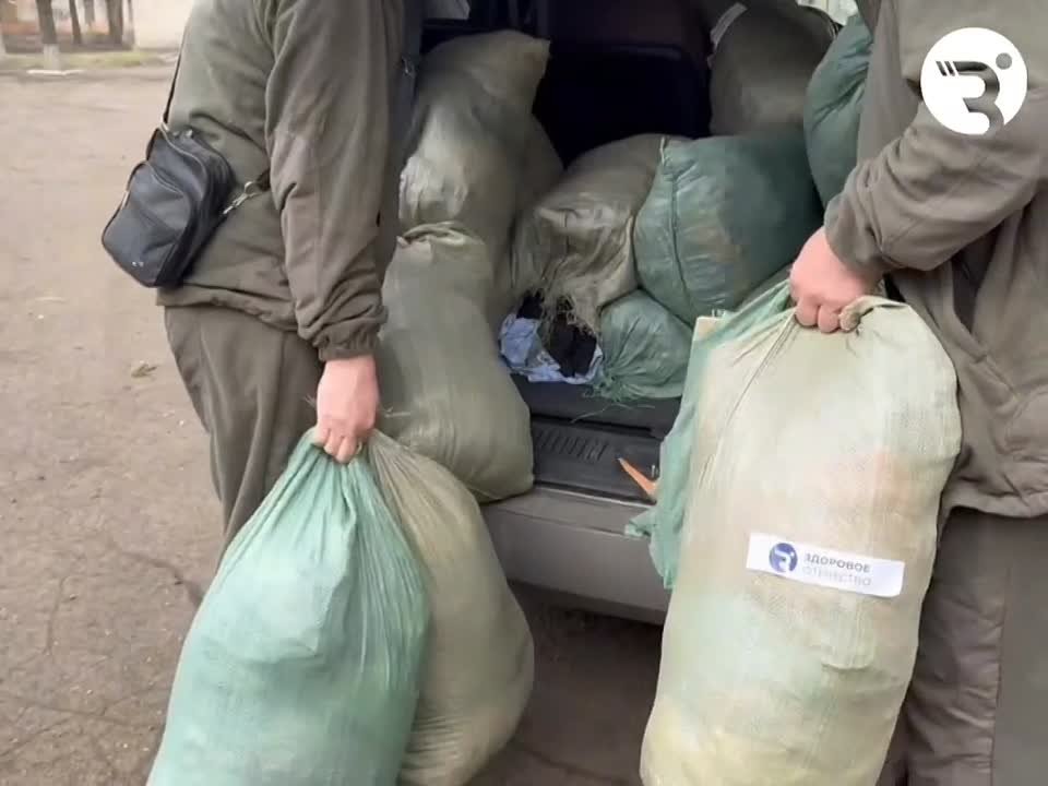 Доставили гуманитарную помощь в населённый пункт Селидово!