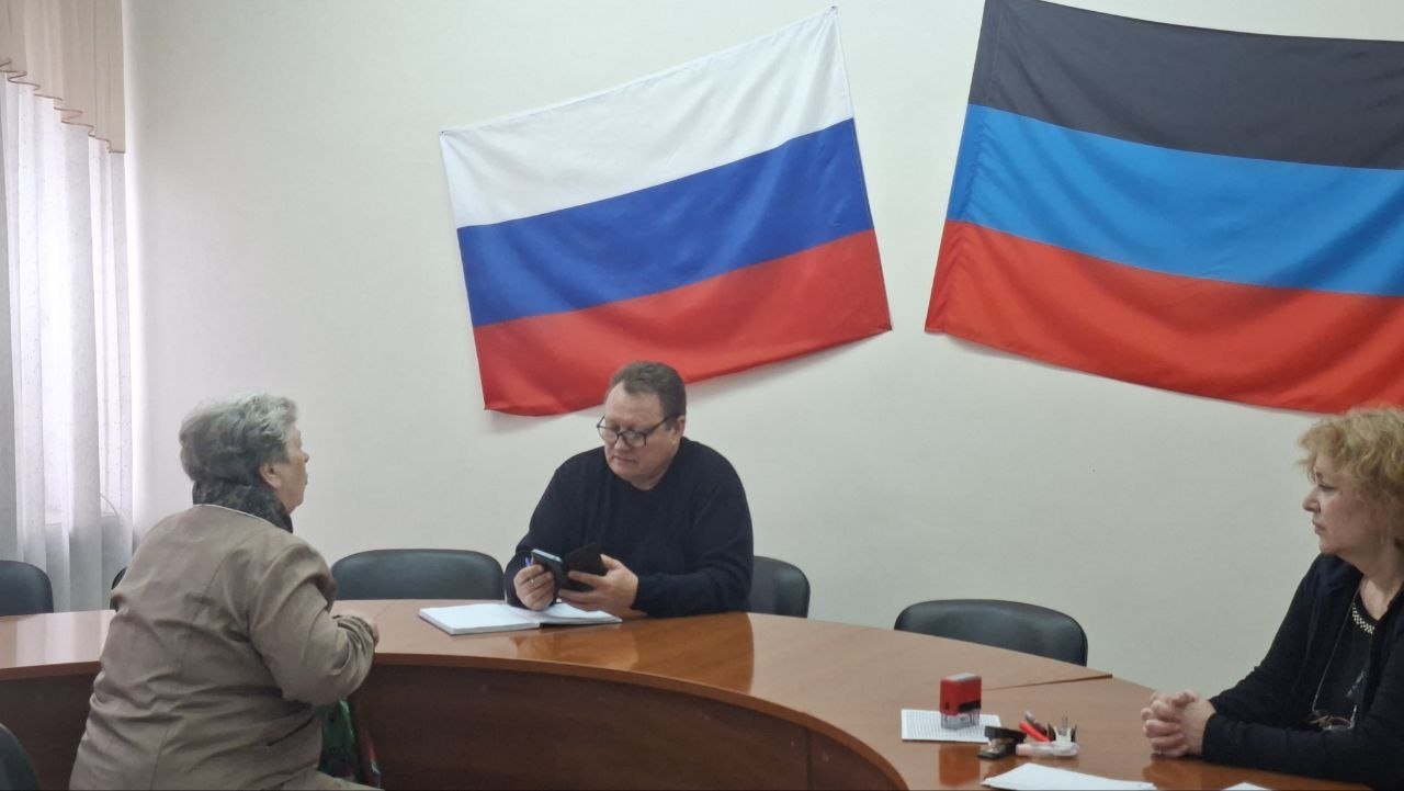 Валентин Левченко: Сегодня провёл очередной приём жителей