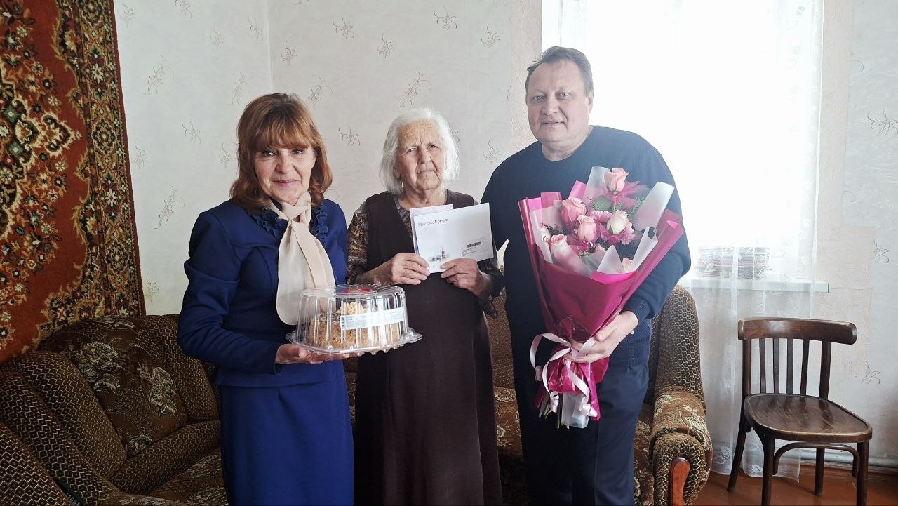 Валентин Левченко: Сегодня, 30 марта 2026 года участница Великой Отечественной войны и ветеран труда Гаркуша Мария Дмитриевна празднует свой 101й день рождения! От всей души поздравляю Марию Дмитриевну с этой значимой датой!