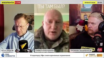 Павел Кукушкин: О ситуации вокруг Славяснко-Краматорской агломерации, полуохват которой идёт силами сразу трёх наших группировок – «Юг», «Центр» и «Запад» - рассказал в прямом эфире «ИЗОЛЕНТЫ live» и Радио Спутник