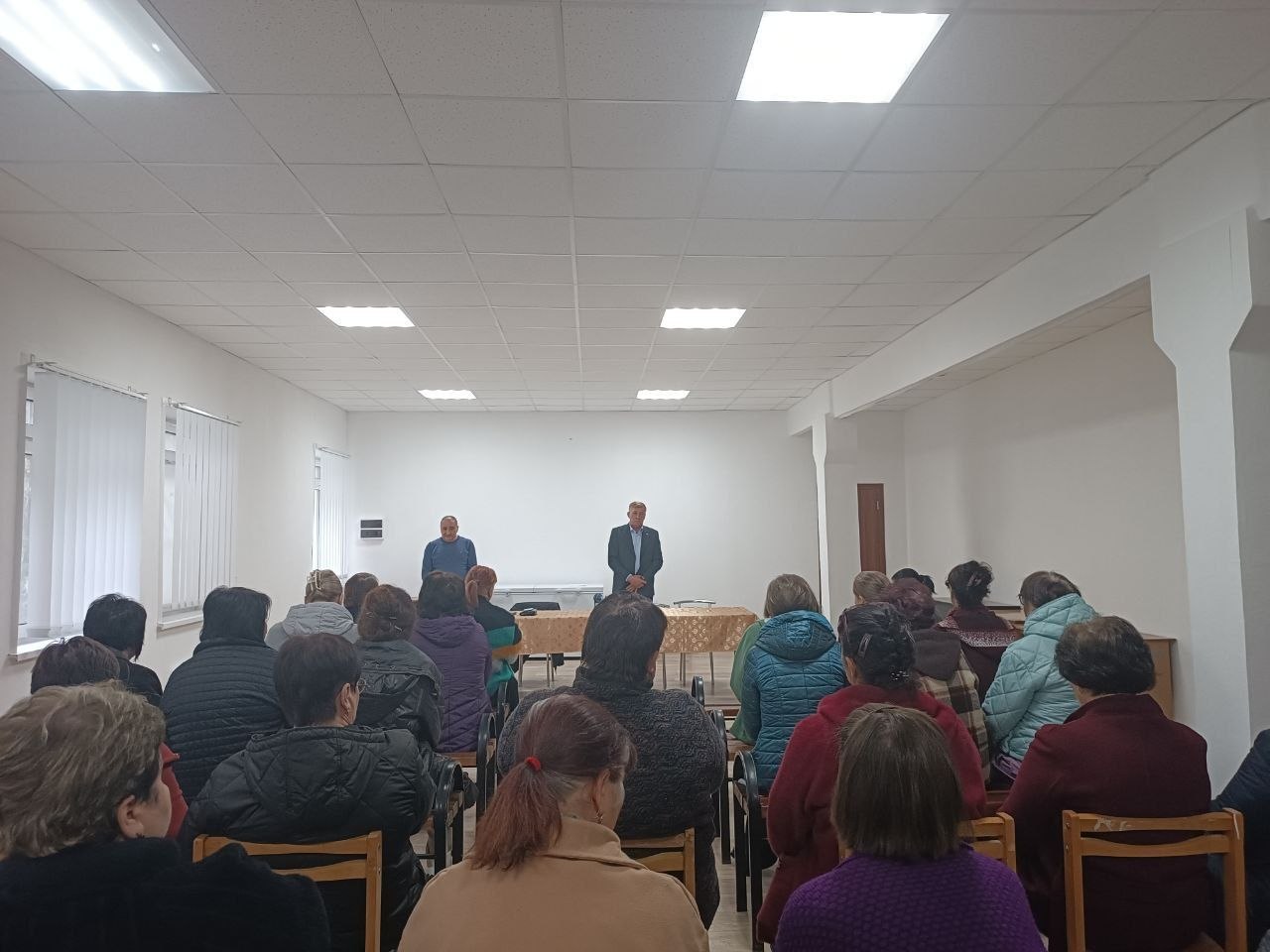 Сергей Юзвинкевич: Провел встречу с трудовым коллективом ГБУ ДНР "Володарская ЦРБ"