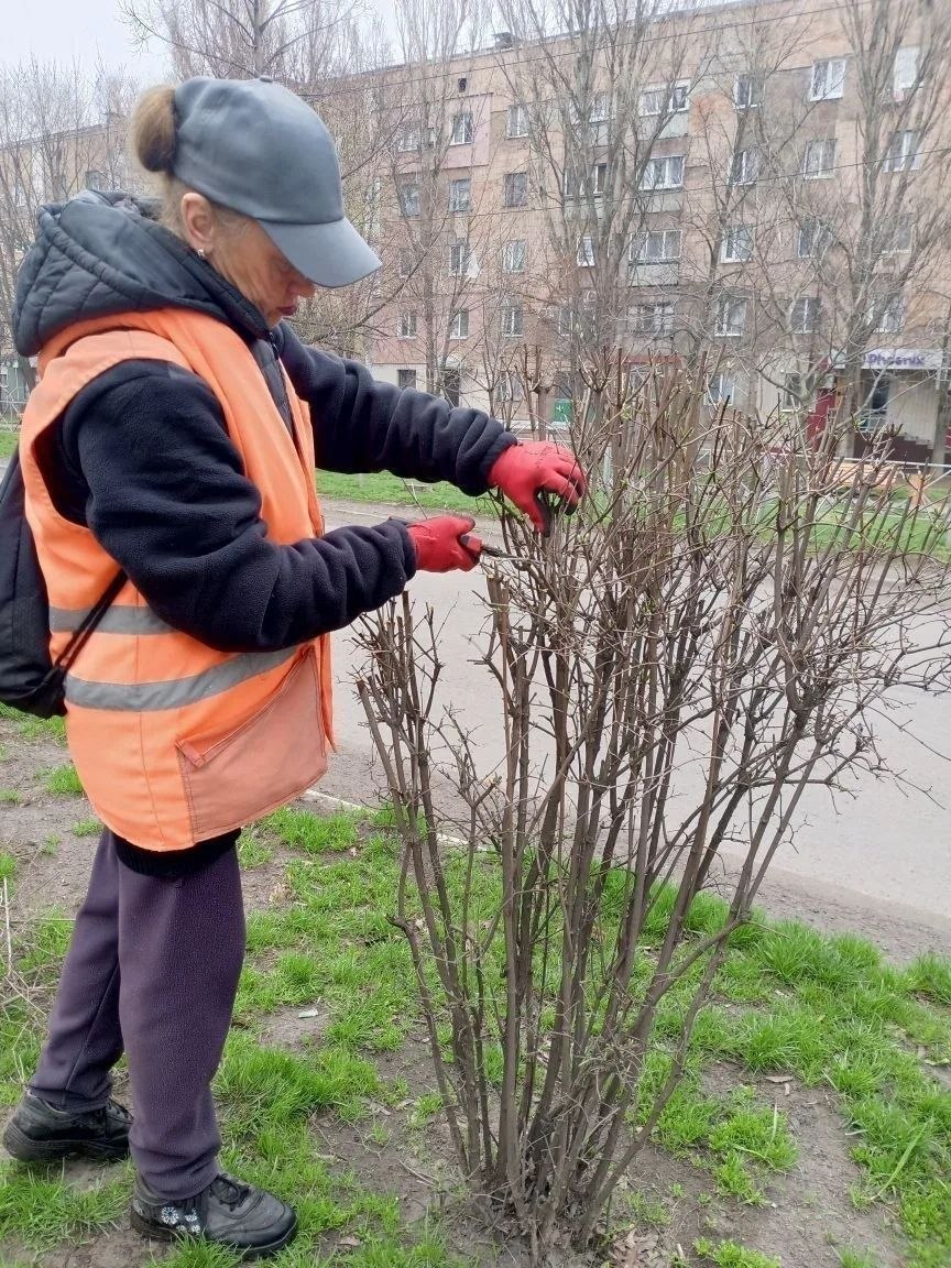 Коммунальщики Снежного продолжают благоустраивать территории общего пользования Коммунальщики Снежного продолжают благоустраивать территории общего пользования