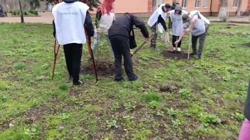 В Амвросиевке прошли мероприятия по расширению «Сада Памяти» в рамках реализации нацпроекта «Экологическое благополучие»